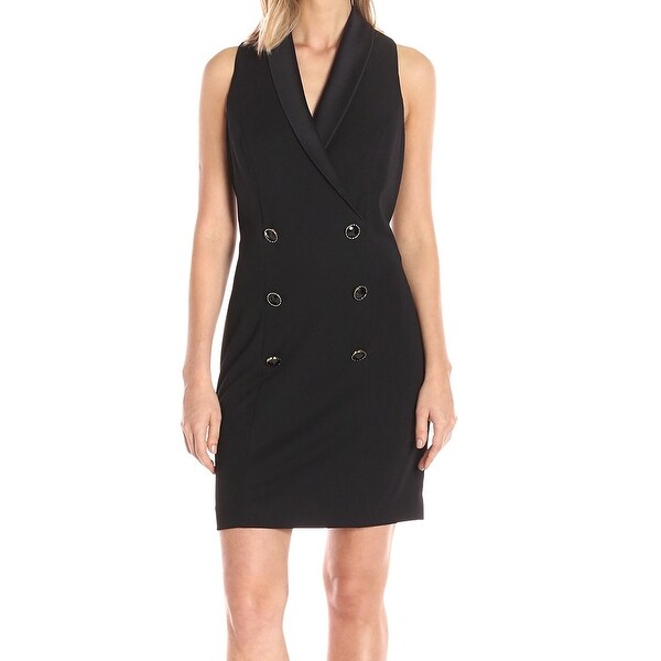 double breasted sheath dress