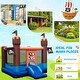 preview thumbnail 19 of 20, Pirate-Themed Inflatable Bounce Castle with Large Jumping Area