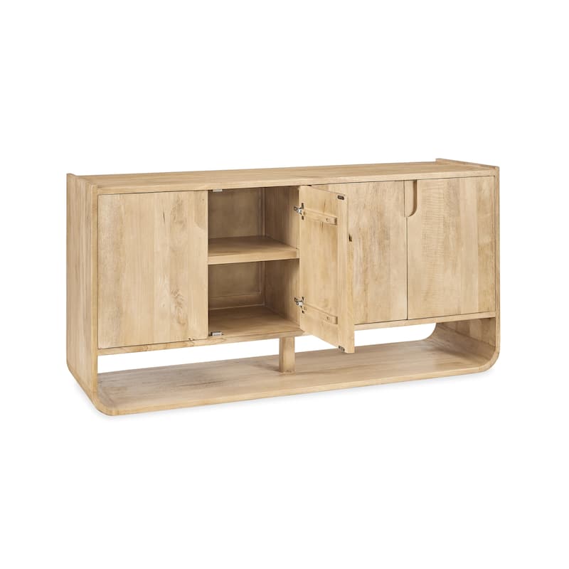 Classic Home Laguna Mango Wood Sideboard Buffet