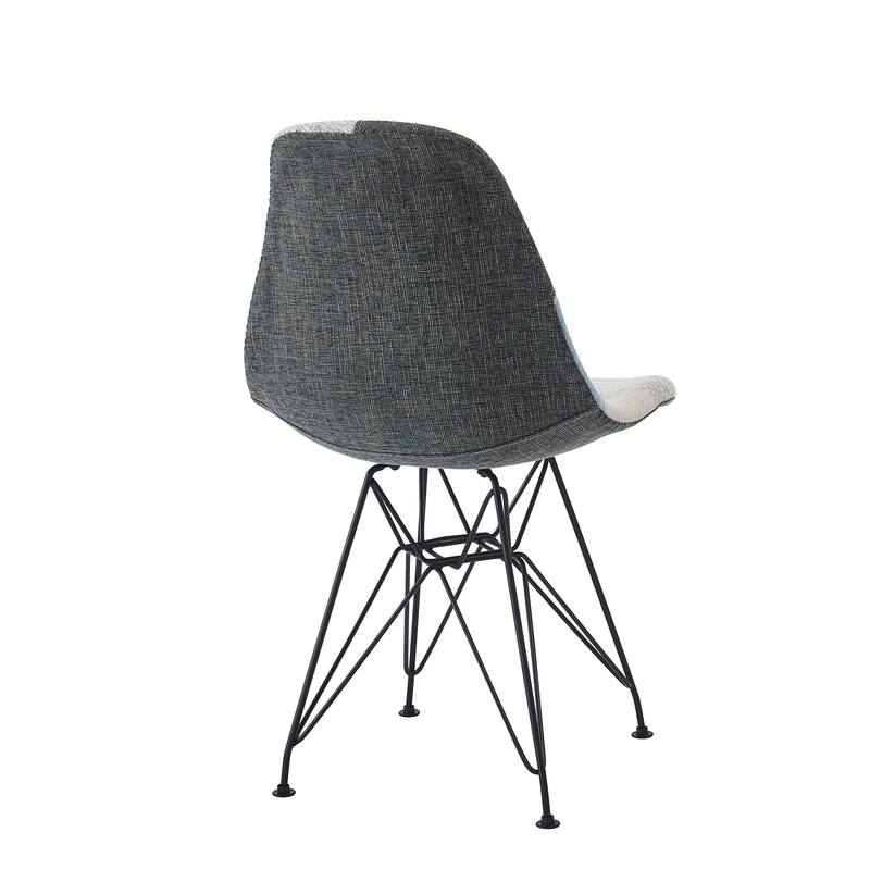 Dining Chairs Set of 2 Side Chair Accent Chair Vanity Chair Lounge Chair Kitchen Chair with Iron Legs