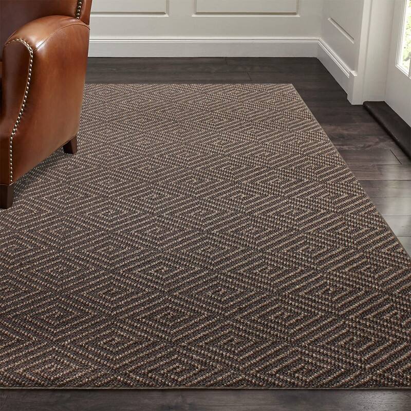 A1HC 100% Sisal Rug, Natural Fiber Area Rugs with Non-Skid Latex Backing, Rug for Entryway, Dining or Living Room