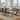Furniture of America Mora 84-inch Glass Top Expandable Dining Table