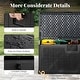 preview thumbnail 17 of 42, Costway Storage Box with Lockable Design & Gas Strut Handle 2 Person - See Details