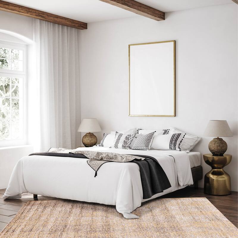 ECARPETGALLERY Hand-knotted Legacy Light Grey Silk, Wool Rug - 8'1 x 10'3