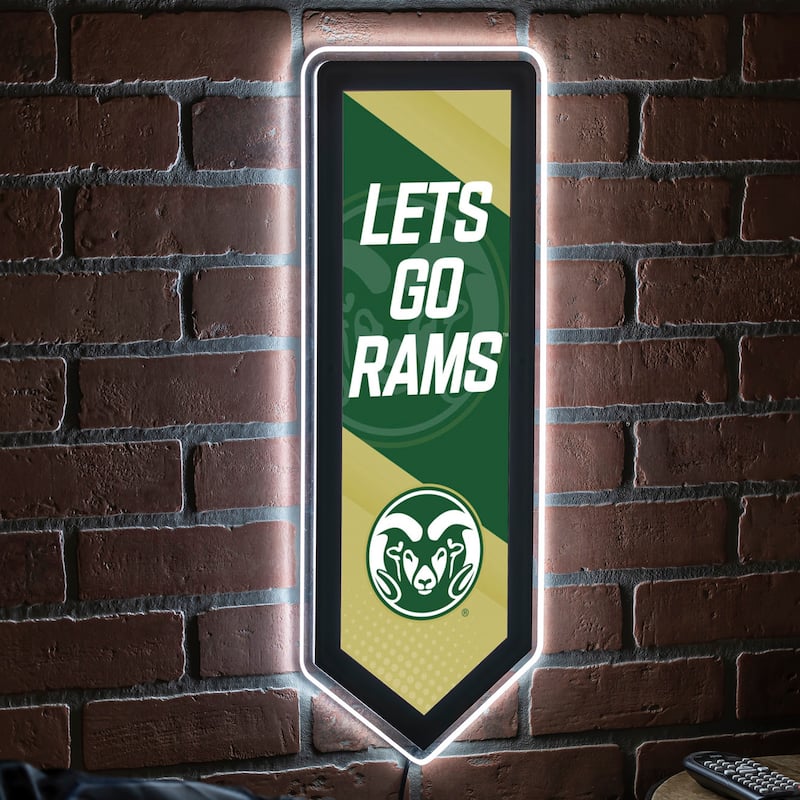 Colorado State University LED Lighted Sign - Multi