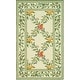 preview thumbnail 43 of 57, SAFAVIEH Handmade Chelsea Karley Trellis French Country Wool Rug 2'9" x 4'9" - Ivory - Rectangle