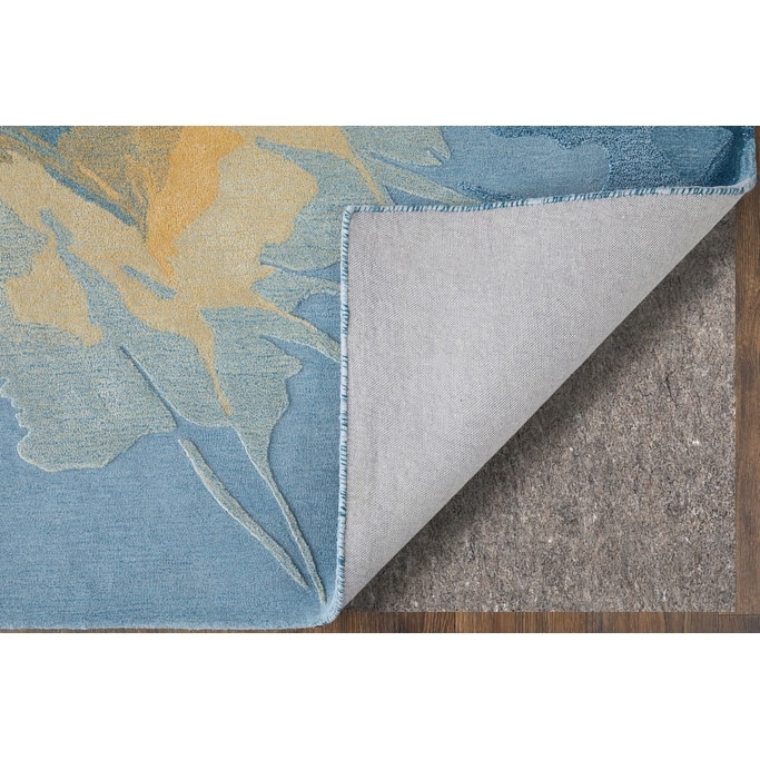 HomeRoots Abstract Bohemian Rectangle Area Rug