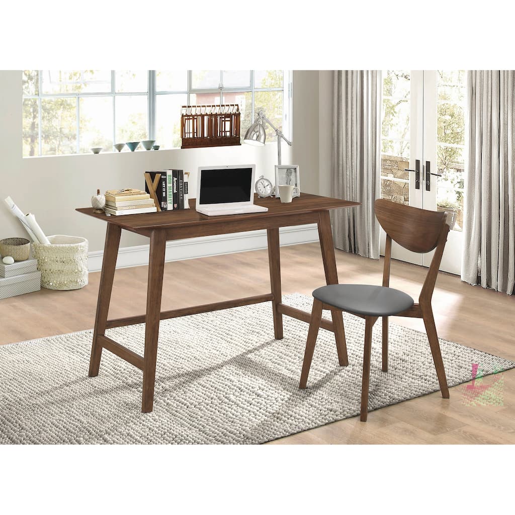 Daraberg Walnut 2-piece Writing Desk Set