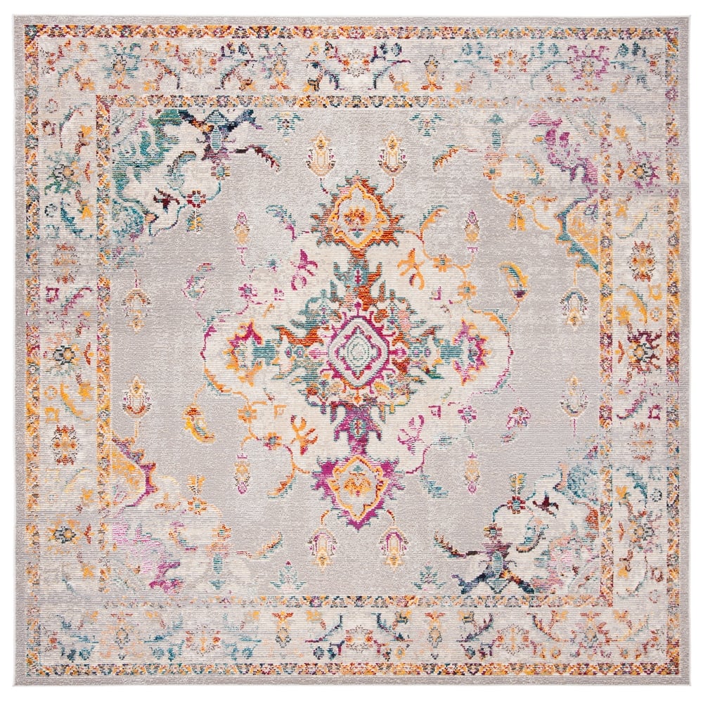 SAFAVIEH Crystal Pintea Vintage Boho Medallion Rug