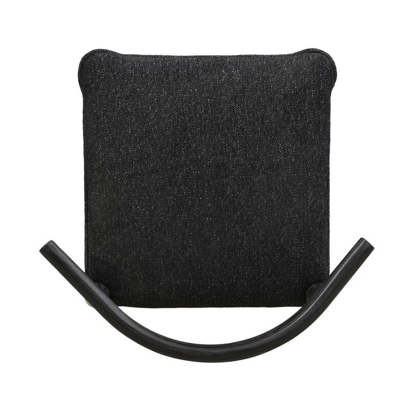 Fabric Bar Stools Set of 2 with Upholstered Seats and Footrest