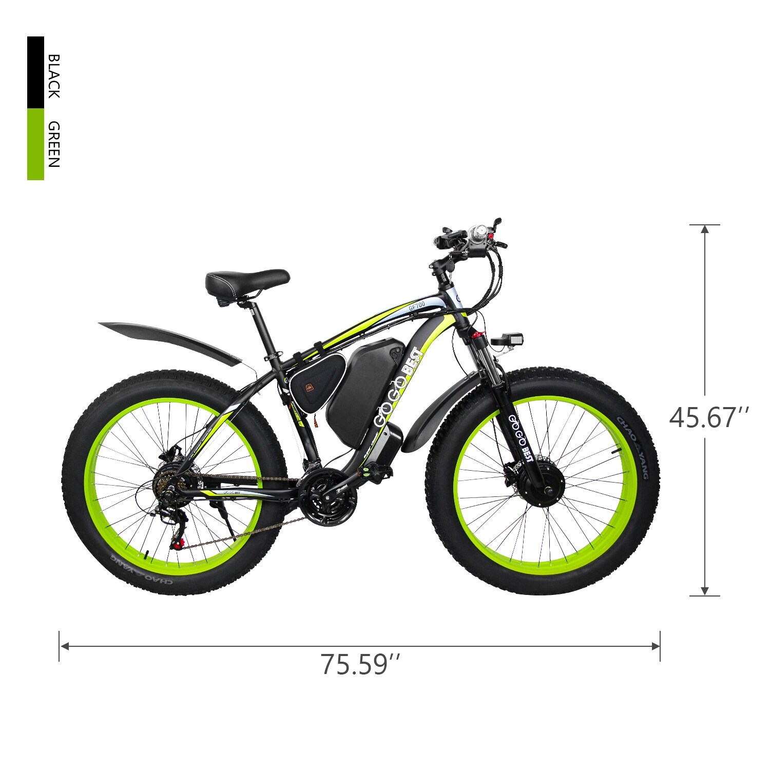 dual drive electric bike