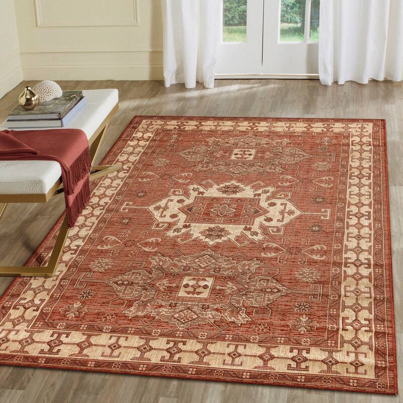 Liora Manne Carmel Kilim Indoor/Outdoor Rug