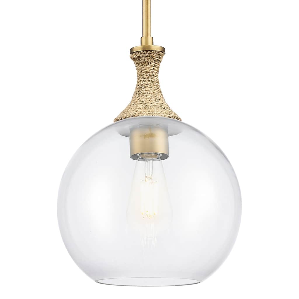 Innovations Lighting 415-1SR-G122-10 Astor 10" Wide Rope Detailed Mini