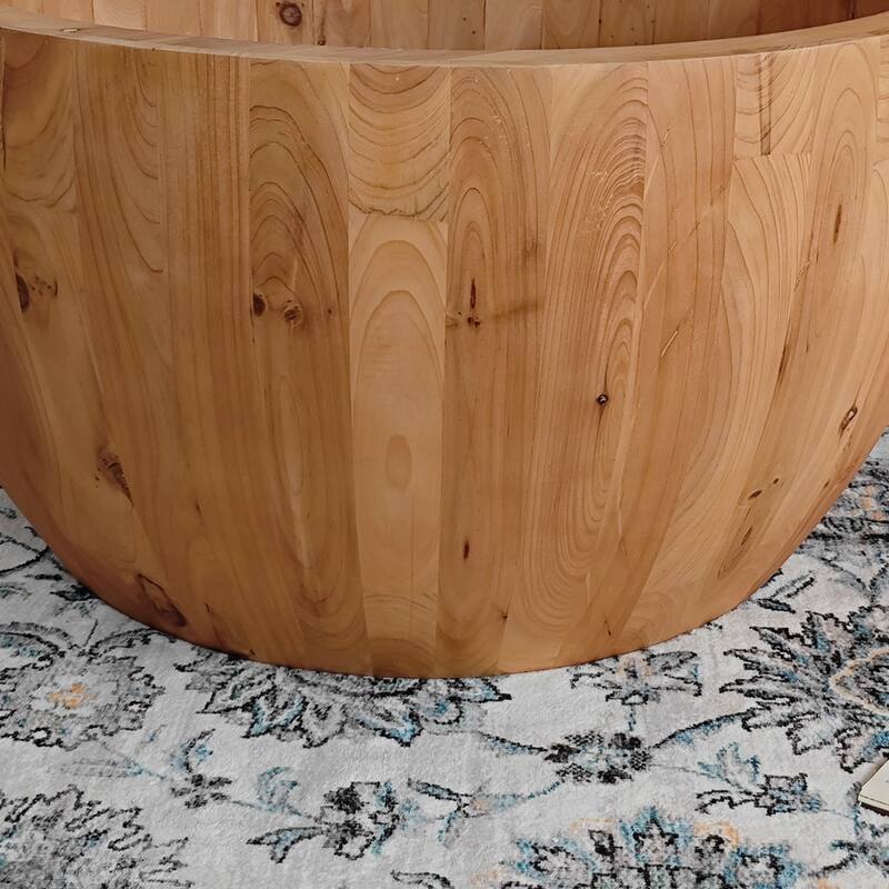 Bucket Shaped Storage Coffee Table