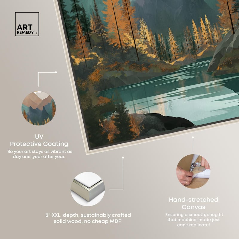 Secrets of the Lake II Canvas by Art Remedy