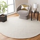 preview thumbnail 90 of 110, SAFAVIEH Handmade Natura Refiqe Wool Rug 4' Round - Ivory - Round