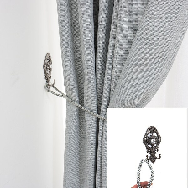 2pcs Window Treatment Drapery Tie Back Tiebacks Curtain Clothes