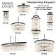 preview thumbnail 4 of 8, Minka Lavery 6702 Shimmering Elegance 2 Light 18" Tall ADA Wall Sconce