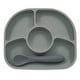 preview thumbnail 4 of 3, bbluv Yumi Silicone Plate & Spoon Set Grey