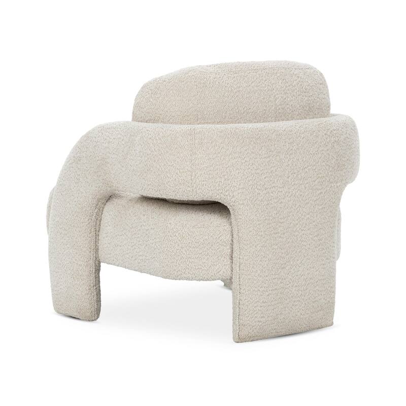 Classic Home Salino Upholstered Fabric Lounge Accent Chair