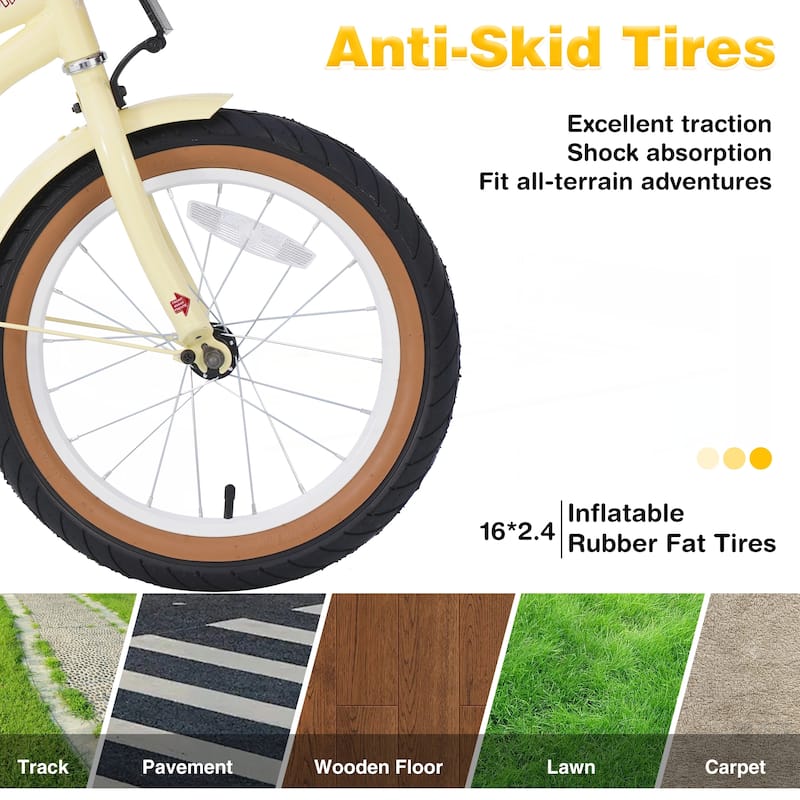 16 inch wheel Bike for 4-7 Years Old Kids