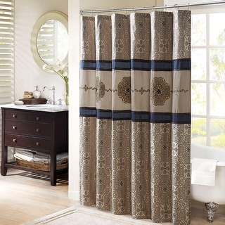 Embroidered Shower Curtain - Bed Bath & Beyond - 41233525