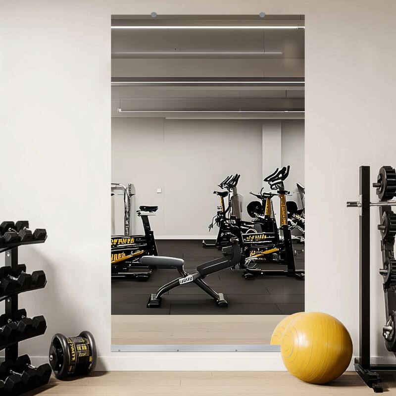 Wall Mirror Home Gym Mirror Dance Studio Mirror Tempered Glass Mirror
