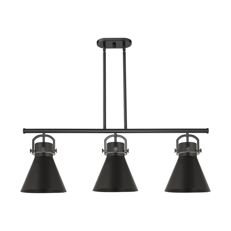 Innovations Lighting 410-3I-13-42 Newton Cone Pendant Newton Cone 3