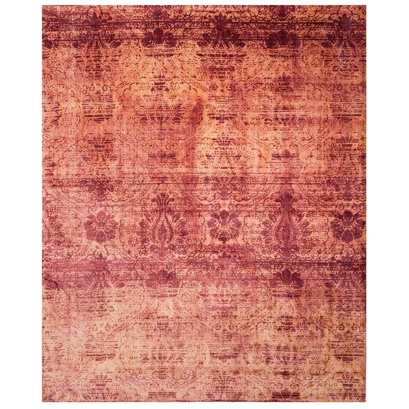 SAFAVIEH Couture Hand-knotted Tibetan Traudl Modern Wool Rug