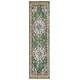 preview thumbnail 104 of 164, SAFAVIEH Monaco Lillie Boho Medallion Distressed Area Rug 2'2" x 10' Runner - Forest Green/Light Blue