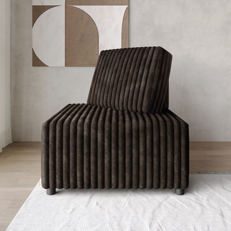 CraftPorch Luxurious Velvet Upholstered Corner seat