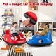 preview thumbnail 20 of 38, 12V Electric Kids Ride on Bumper Car Battery Powered Bumping Car with Remote Control - 30" x 23" x 15.5" (L x W x H)