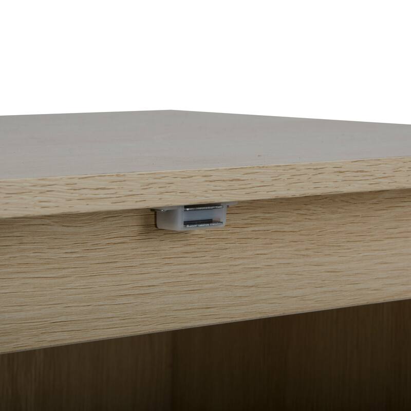 2 Door high rattan, Builtin adjustable shelf, Easy Assembly