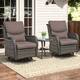 Option Grey Rattan - Grey Cushion