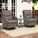 Option Grey Wicker Grey Cushion
