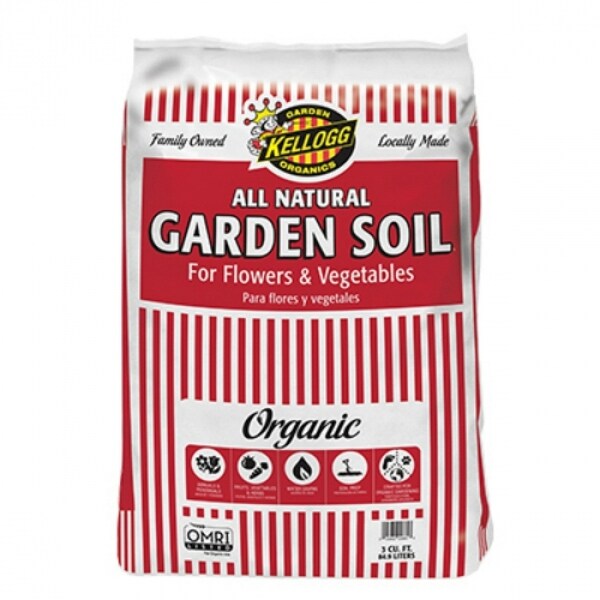 Shop Kellogg 685 Garden Organics All Natural Garden Soil, 3.0 Cu Ft