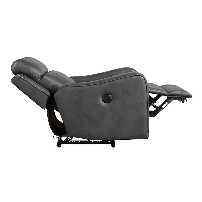 Rowan 36.5" Reclining Chair - Nailhead Trim, Removable Seat Back