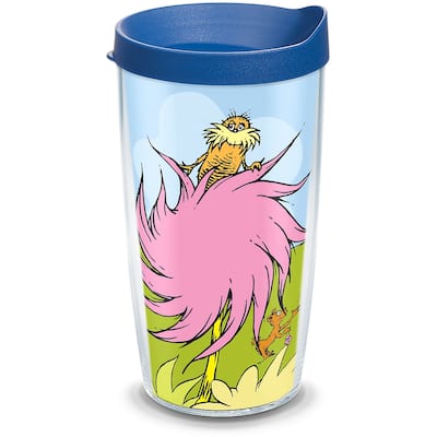 Tervis Dr. Seuss Lorax Made in USA Double Walled Insulated Travel Tumbler, Classic