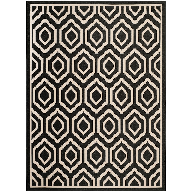 SAFAVIEH Courtyard Carolee Indoor/ Outdoor Patio Backyard Rug