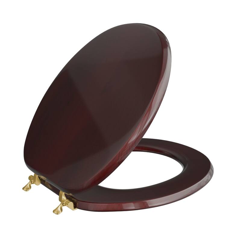Jones Stephens C2B1R16BR Mahogany Designer Wood Round Closed-Front - Natural