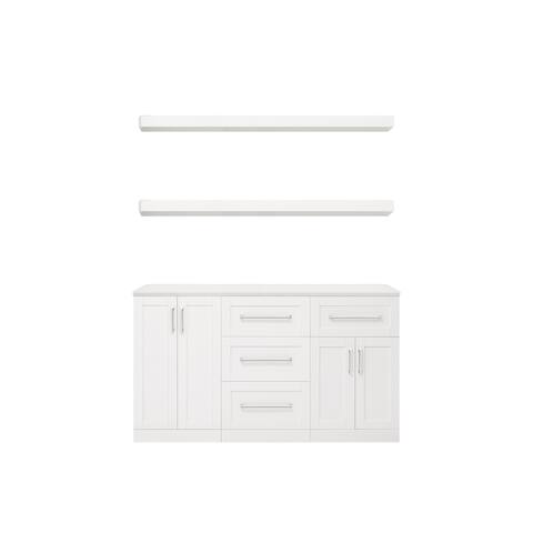 NewAge Products Home Bar 6-Piece Cabinet Set