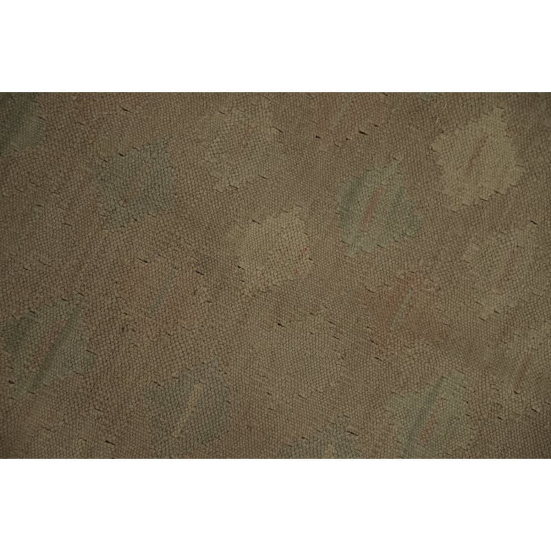 Hand Woven Oriental 100% Wool Carpet Southwestern Tribal Brown Kilim Area Rug - 6' 5'' X 4' 9''
