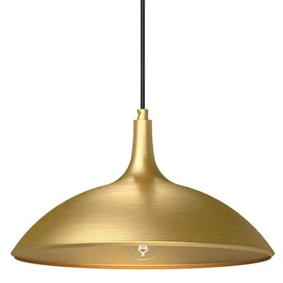 Alora Lighting PD627914 Abel 14" Wide Pendant with Aluminum Shade