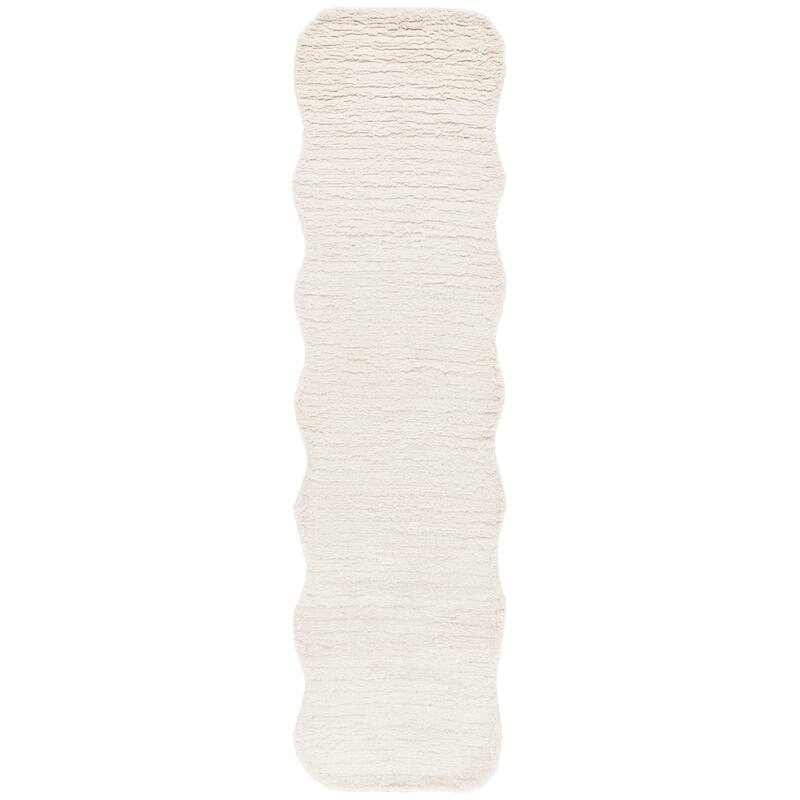 SAFAVIEH Handmade Vermont Latasha Transitional Wool Rug - 2'3" x 8' Runner - Ivory