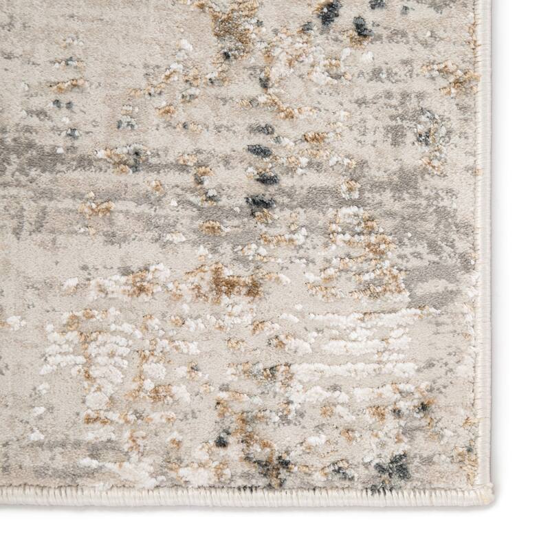 Olly Power-loomed Abstract Area Rug