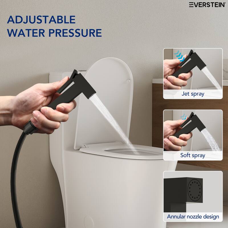 Multi-Function Handheld Bidet Sprayer with Temperature Control, Bidet Attachment for Toilet - N/A