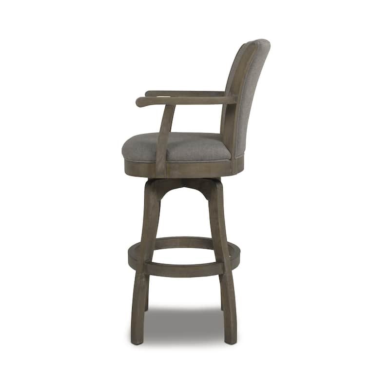Swivel Bar Stool with Armrests