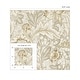 preview thumbnail 10 of 16, NextWall Acanthus Garden Floral Peel and Stick Wallpaper