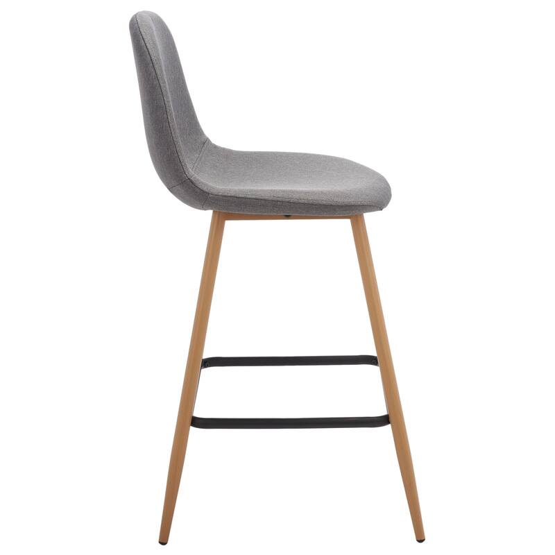 SAFAVIEH Almedia Modern 23-inch Counter Stool - 19.3" W x 16.5" L x 23" H - 19Wx17Dx35H