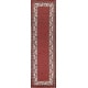 preview thumbnail 1 of 17, Red Traditional Botemir Runner Rug Hand-knotted Wool Carpet - 2'6" x 9'8"
